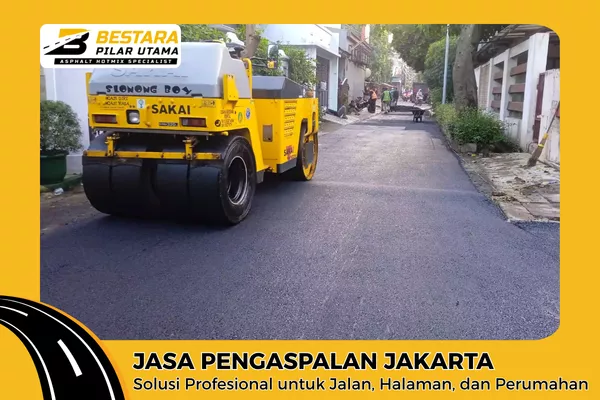 Jasa Pengaspalan Jakarta Profesional | PT Bestara Pilar Utama