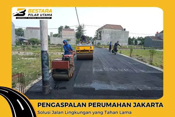 Pengaspalan Perumahan Jakarta | Solusi Jalan Lingkungan yang Tahan Lama